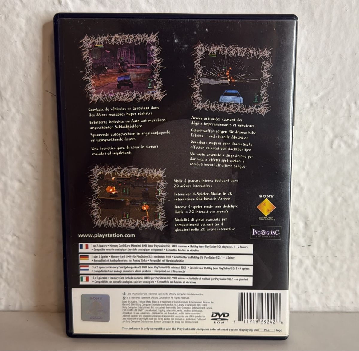 Sony Giochi: Twisted Metal Black - PS2 Game – Usato da Ehrendingen venduto da bubulence 1