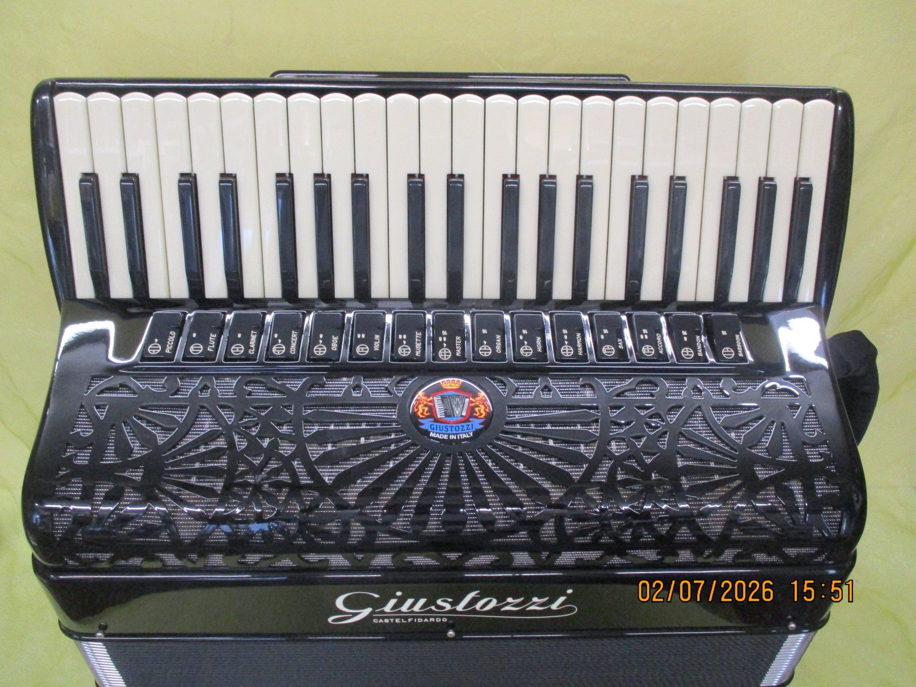 Strumenti musicali: Akkordeon Guistozzi 2+2 – Nuovo e nell'imballaggio originale da Jegenstorf venduto da Oktavio 1