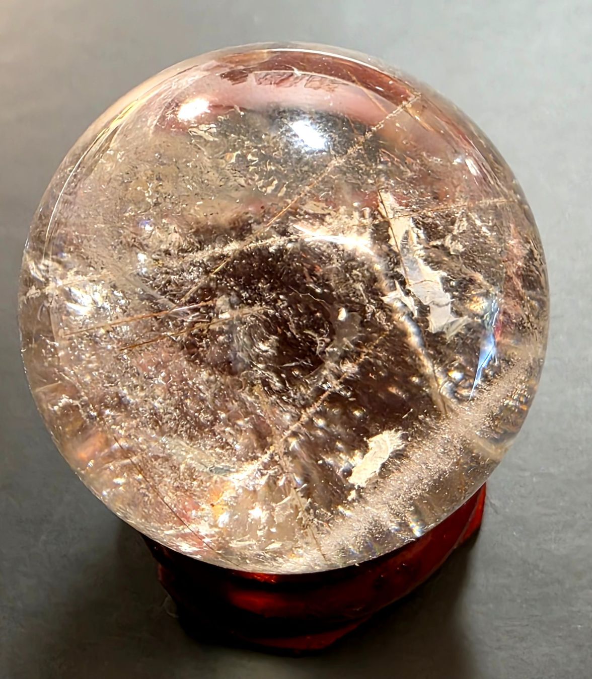 Minerali & Pietre curative: Goldrutil Kugel A 31mm 40g – Nuovo (secondo la descrizione) da Matzingen venduto da Shay_Crystalz