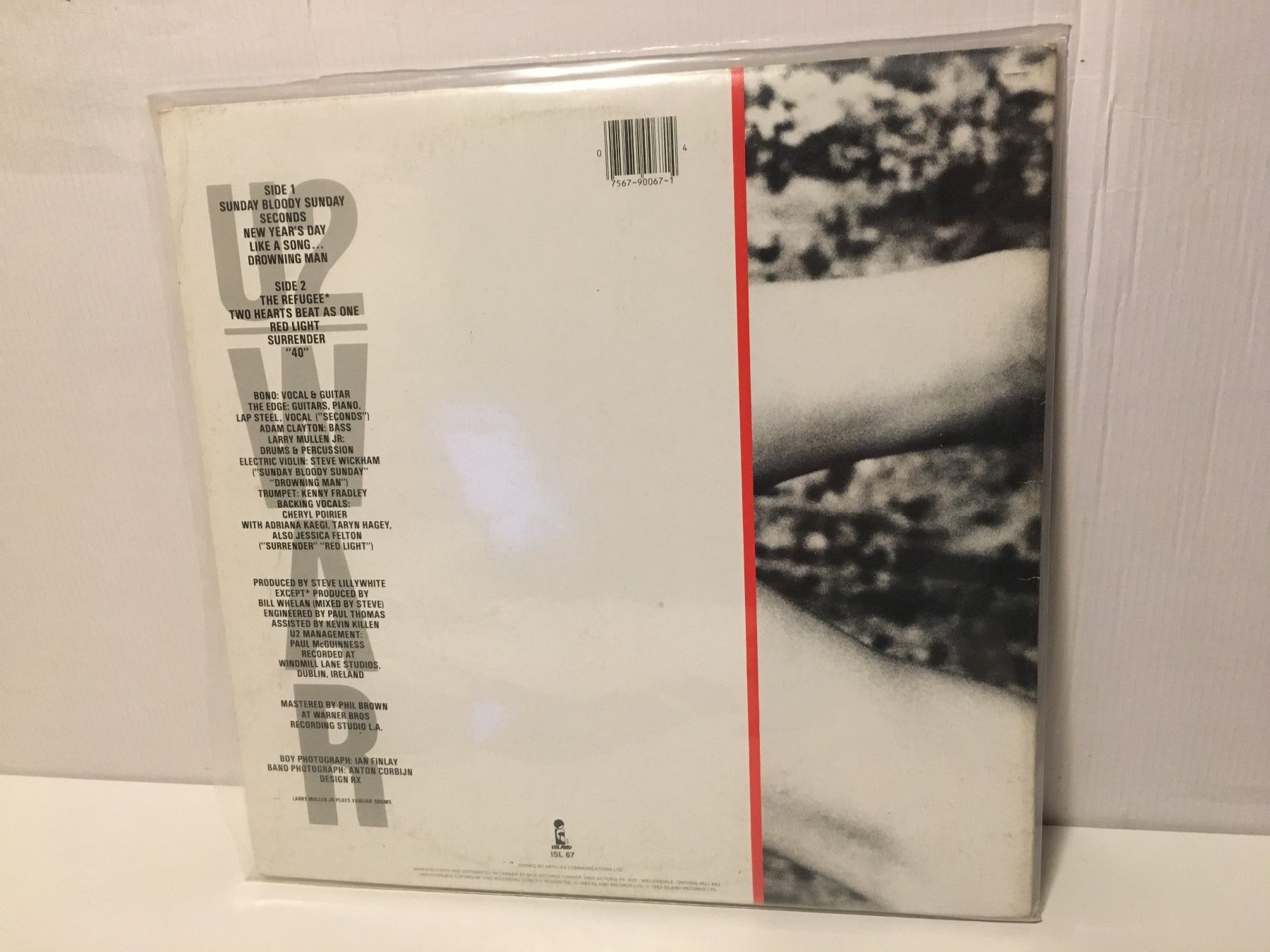Dischi in vinile: Schallplatte - U2 - WAR - Island Records - 1983 – Usato da Andwil SG venduto da Rainboli 1