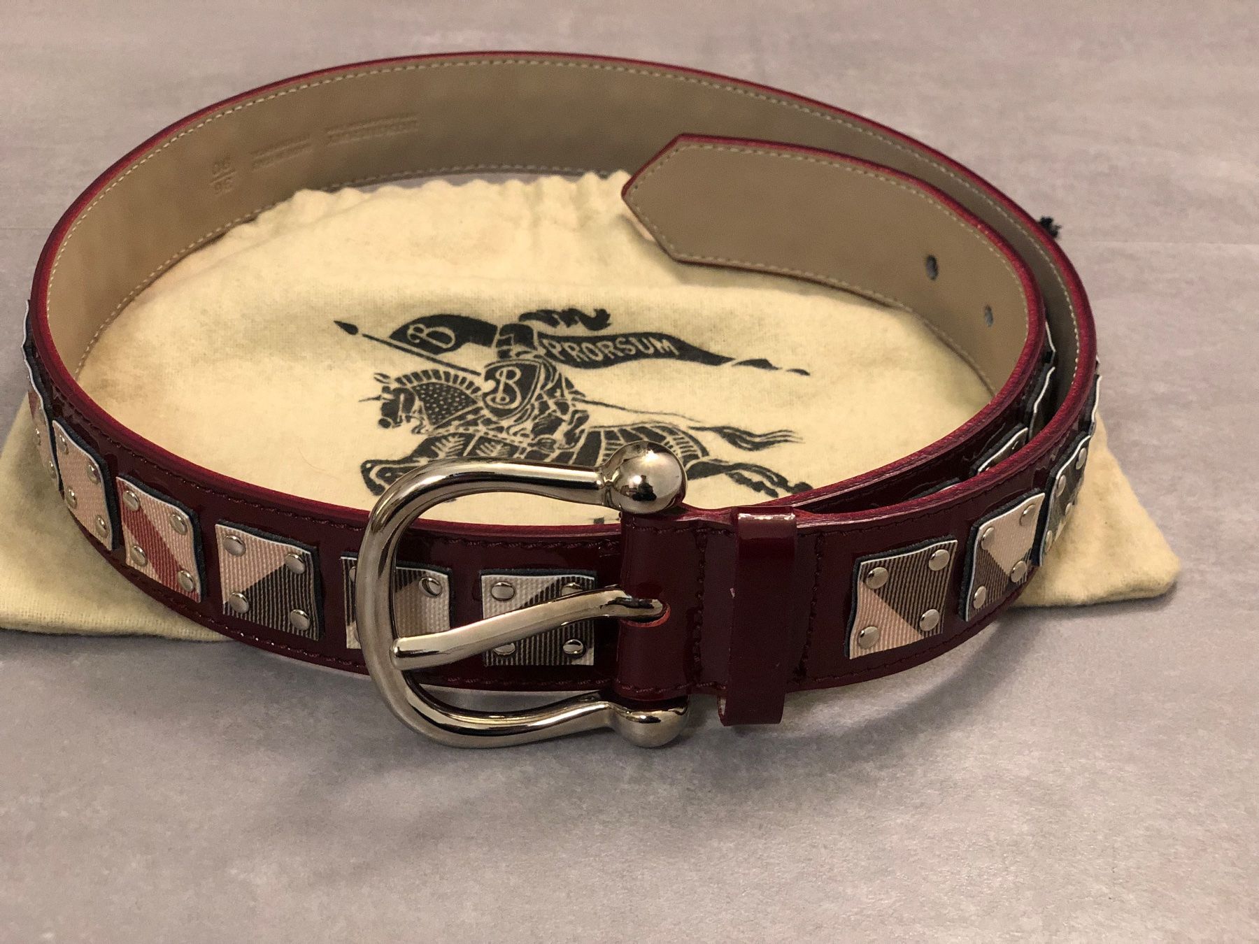 Burberry Cinture: Burberry Gürtel  Nova Check 90 cm original – Usato da Aesch LU venduto da Montana70 4