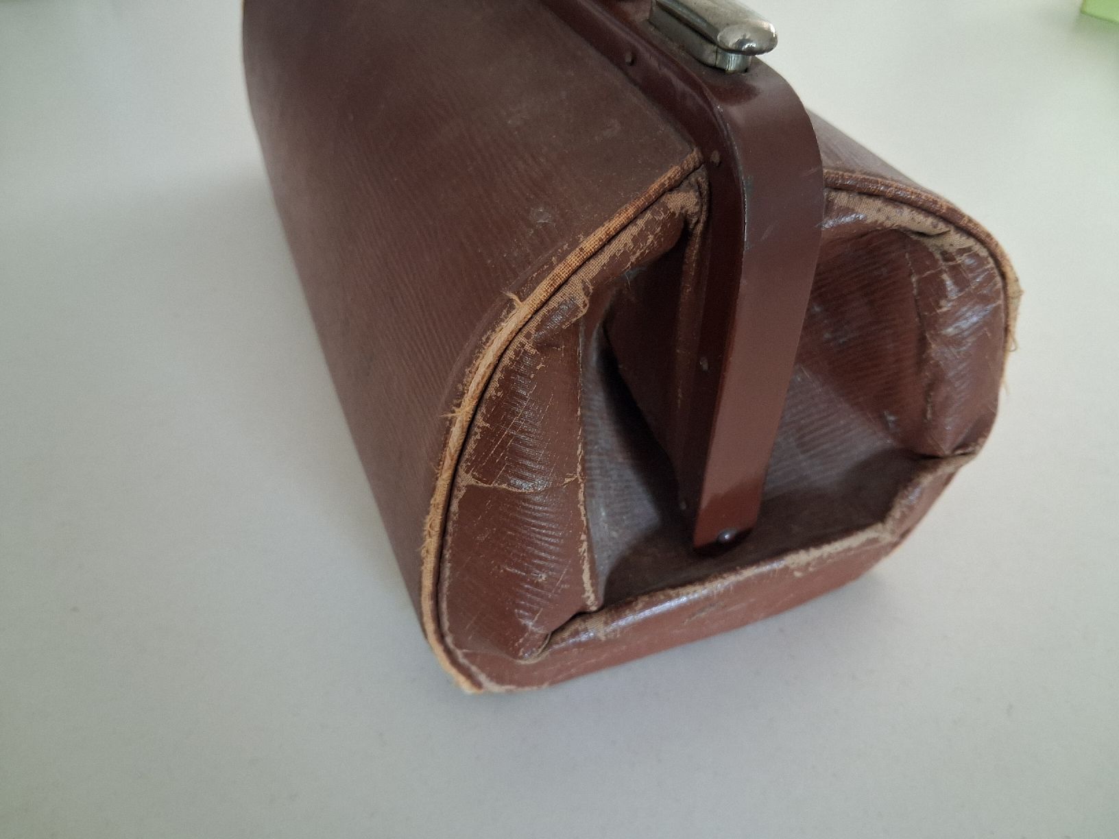 Valigie: Koffer braun Leder Vintage – Usato da Zollikon venduto da Schurti83 1
