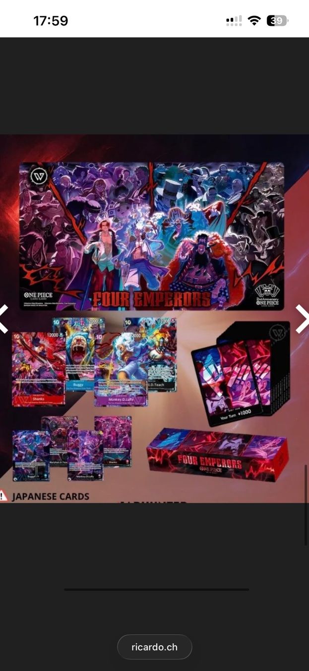 Bandai Carte collezionabili: Coffret 2eme anniversary One piece – Nuovo e nell'imballaggio originale da Cousset venduto da julio028 1