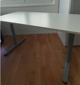 Ikea Schreibtische: Schreibtisch IKEA weiss – Gebraucht aus Jona von Stekar72 1
