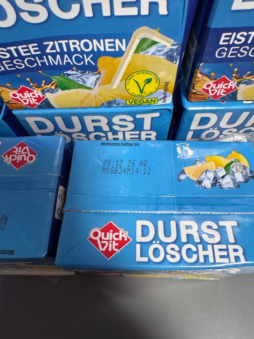 Cibi & Specialità: 11x Durstlöscher Eistee Zitrone 500ml – Nuovo e nell'imballaggio originale da Zunzgen venduto da noa_wd92 1