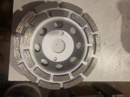 Diamantschleifteller für Betonschleifer 125 mm