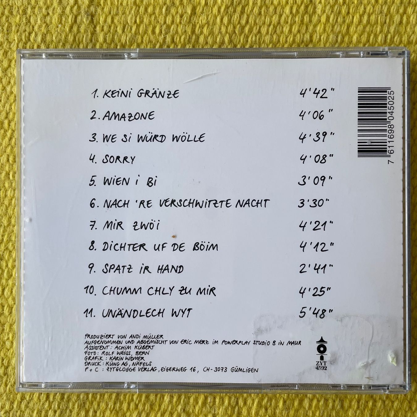 CD: NATACHA-NATACHA – Usato da Rorschacherberg venduto da CD-Roli 1