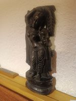 Antike schwarze Göttin Indien Handarbeit Deko Figurine S...