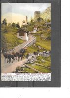 GR Strada postale presso Castelmuro 1917 mit Postkutsche
