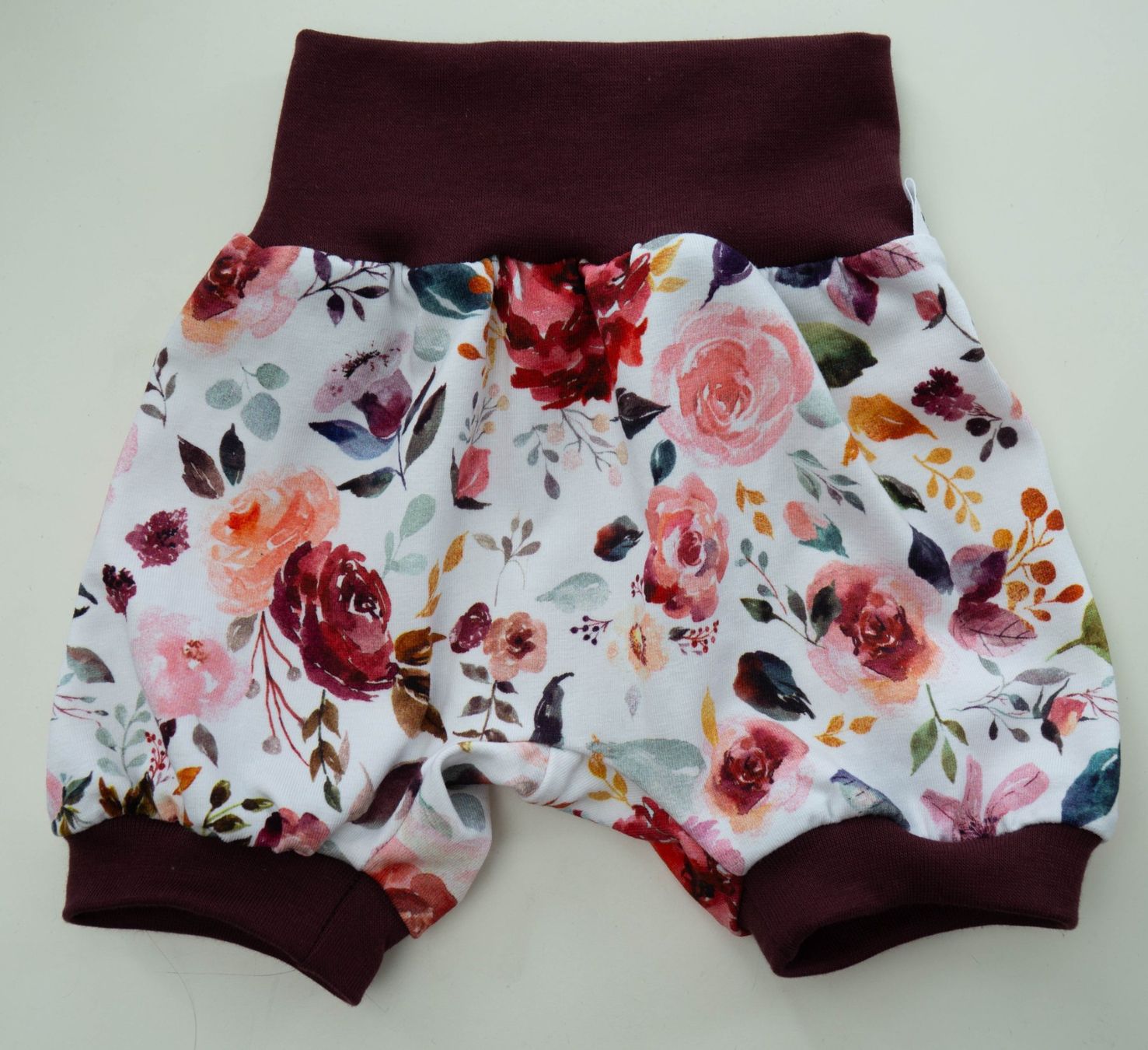 Hosen: Kurze Pumphose mit Blumen Gr.62/68 - NEU – Neu und originalverpackt aus Zürich von sambaum 3