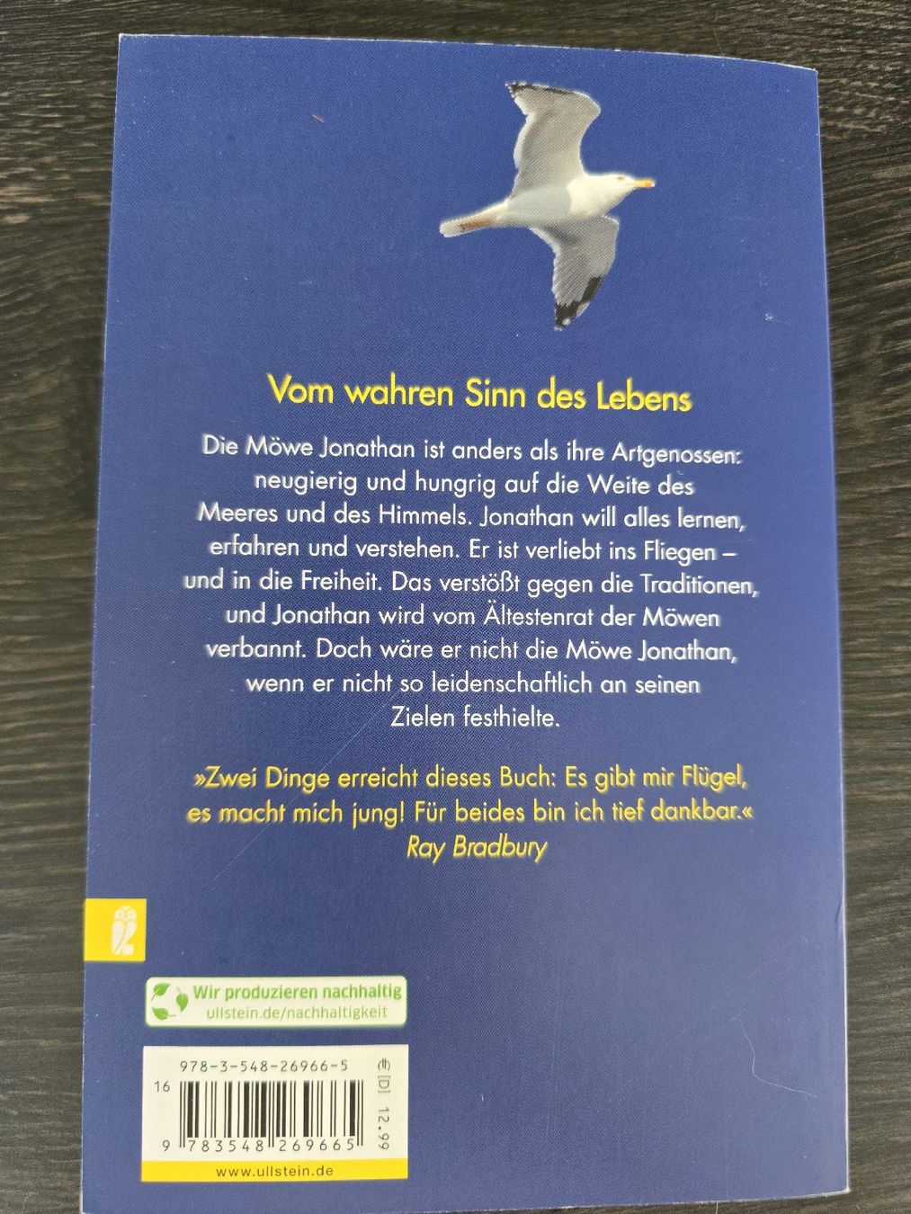 Libri: DIE MÖWE JONATHAN - RICHARD BACH – Usato da Buchrain venduto da reloca 1