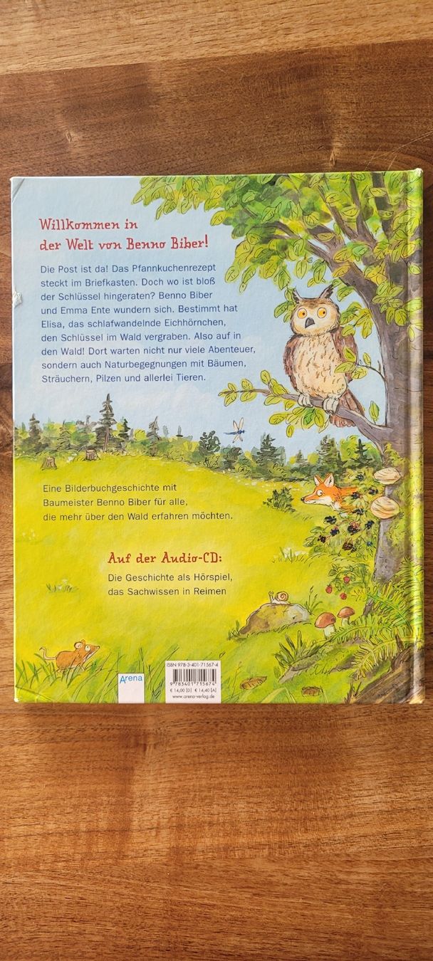 Libri: Buch Benno Biber- Das grosse Waldabenteuer  – Usato da Worb venduto da Sibille20 1
