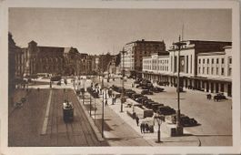 GENÈVE - La Gare - Place Cornavin - Oldtimer - 1937