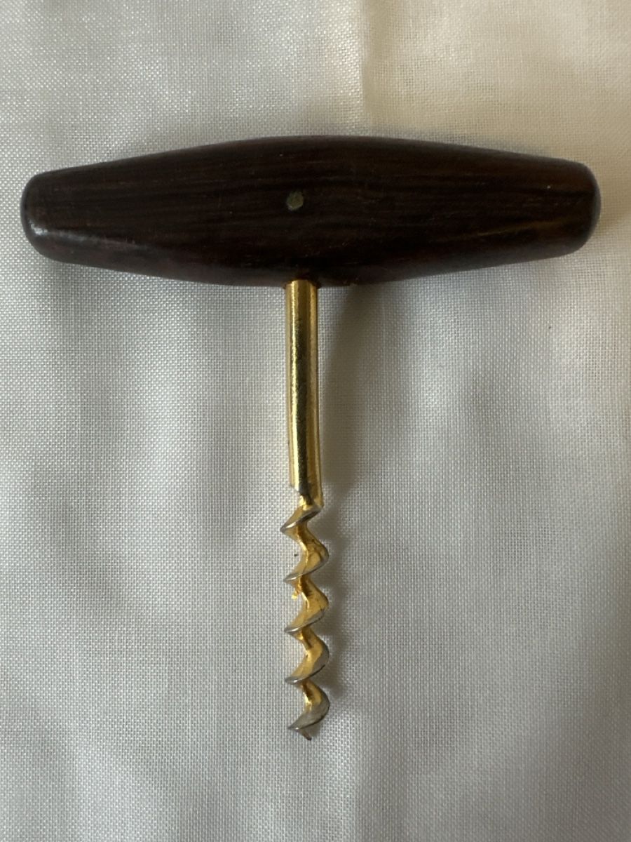 Apribottiglie & Tappi per chiusura: Weinöffner Korkenzieher Vintage Holzgriff – Usato da Zürich venduto da Chaeffeler 1