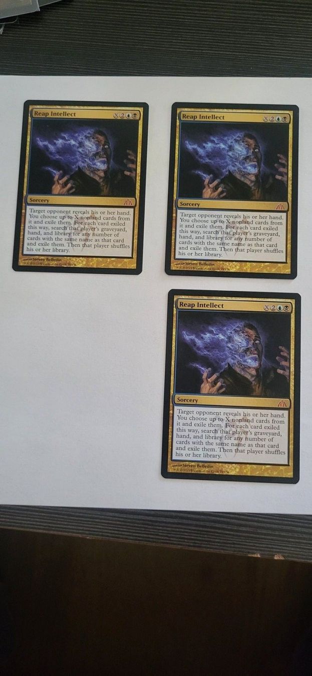 Magic The Gathering Carte collezionabili: MTG - Reap Intellect – Usato da Münsingen venduto da Heroism2010