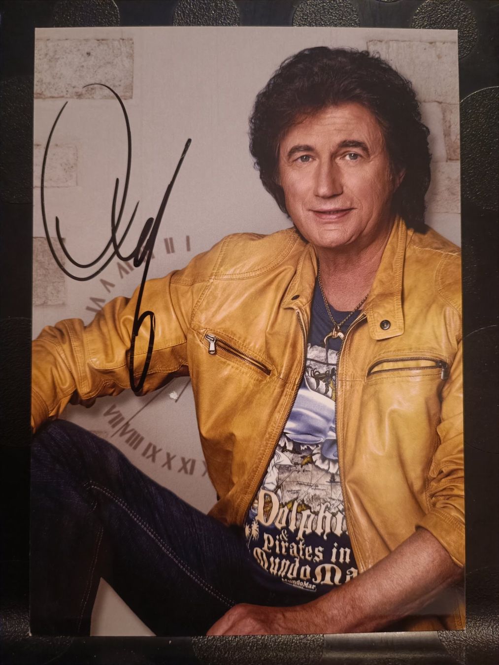 Autografi: Olaf "der Flipper" - handsignierte alte Autogrammkarte – Usato da Menziken venduto da Artographs