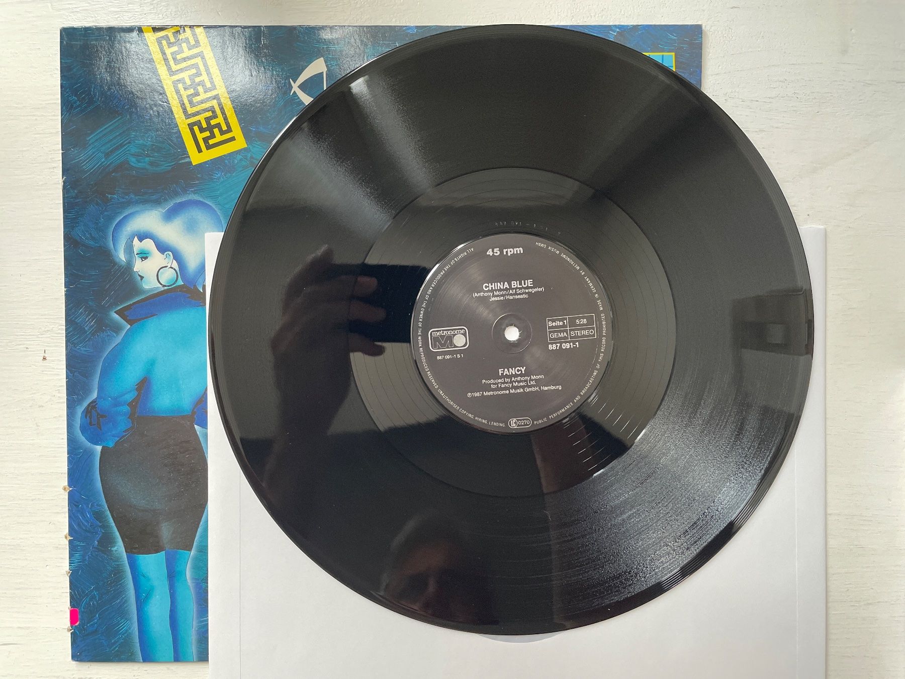 Dischi in vinile: Fancy - China Blue - 12" Maxi, 1987, Italo-Disco, Synth-Pop – Usato da Zürich venduto da Andy_t71 2