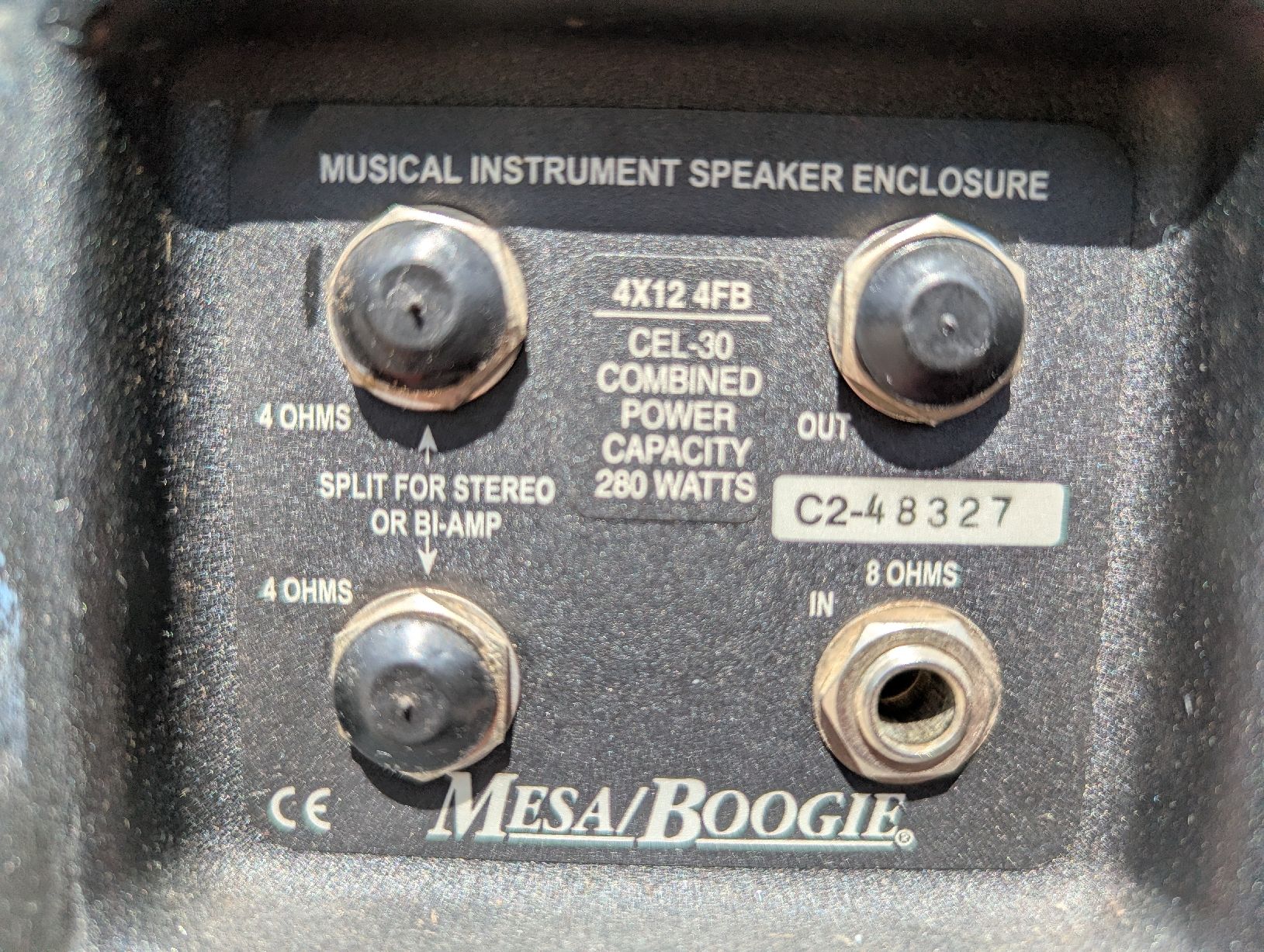 Mesa Boogie Casse acustiche: Mesa Boogie 4×12 4FB Oversize Closed Back – Usato da Biasca venduto da Marvinfunky 3