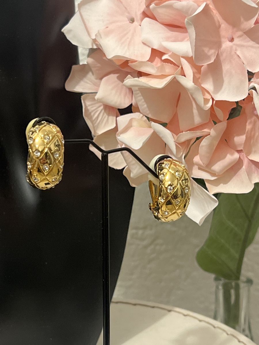 Orecchini pendenti & Orecchini a lobo: Elegante Ohrclips mit Swarovski Elements – Nuovo (secondo la descrizione) da Seon venduto da Sunny-Schmuck78