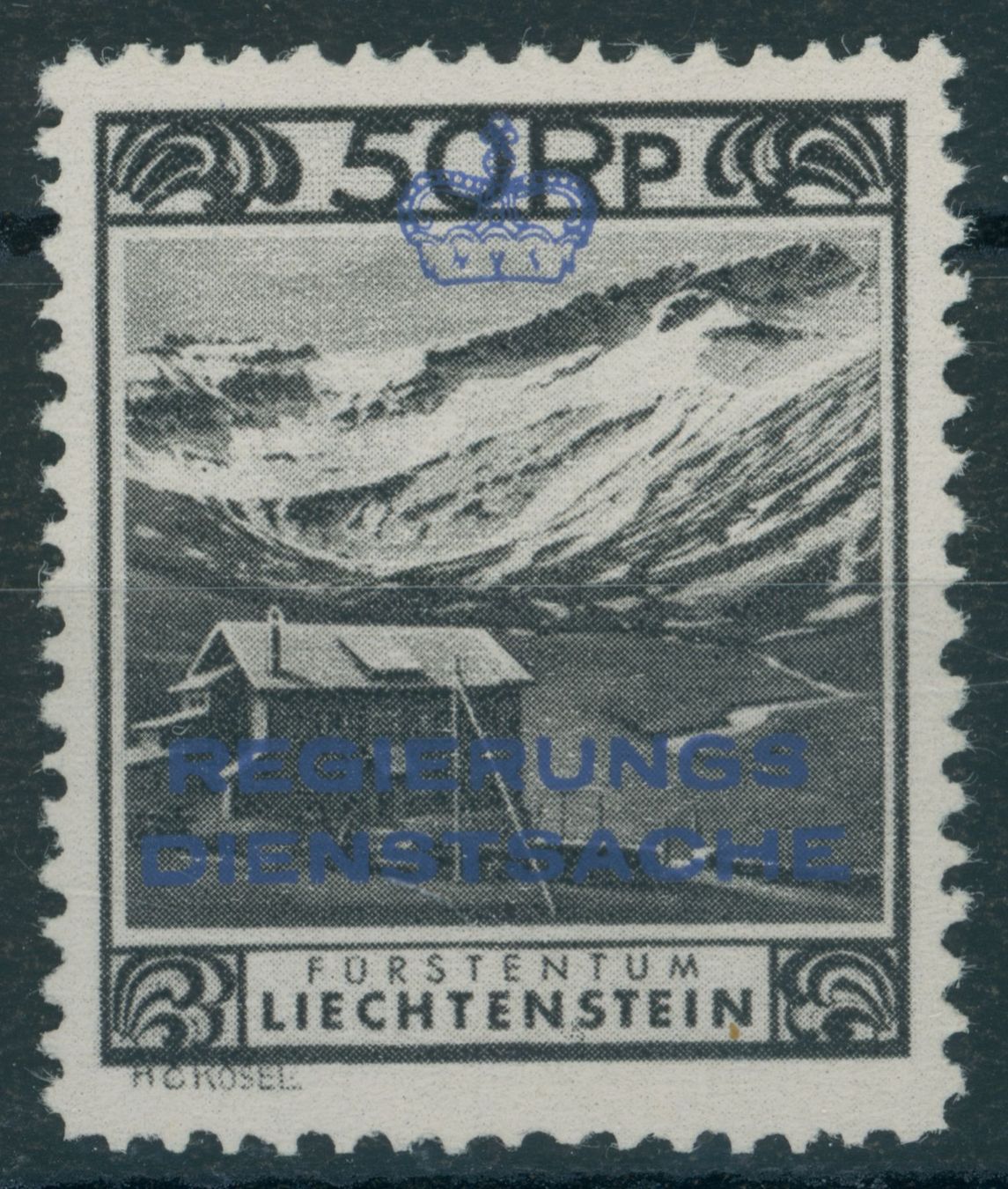 Tutti i francobolli: FL - 1932 - Dienstmarken - Landschaften - postfrisch ** – Nuovo (secondo la descrizione) da Schindellegi venduto da leecollect