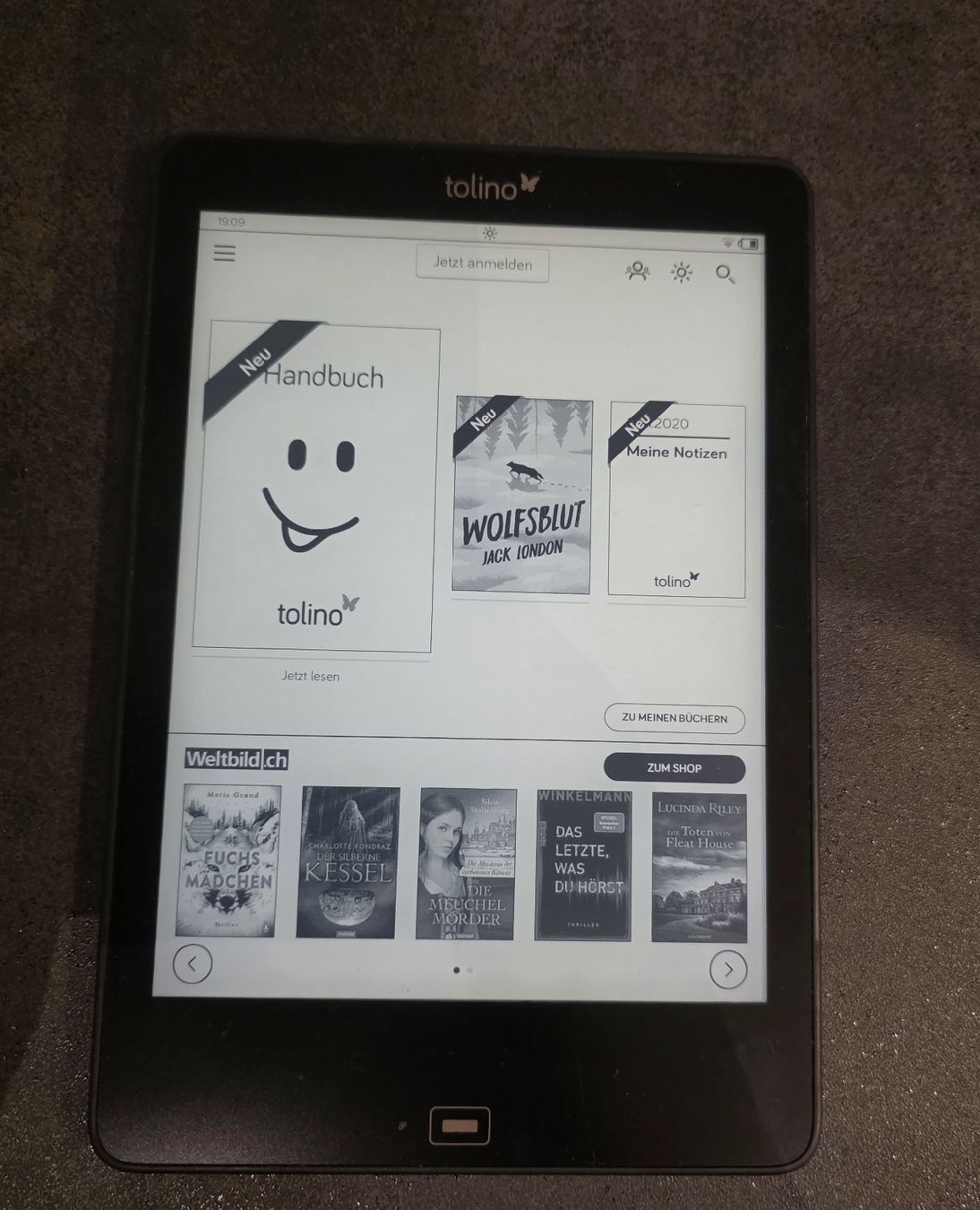Tolino Tablet PC: Tolino Epos – Gebraucht aus Leuzigen von randomized_bee
