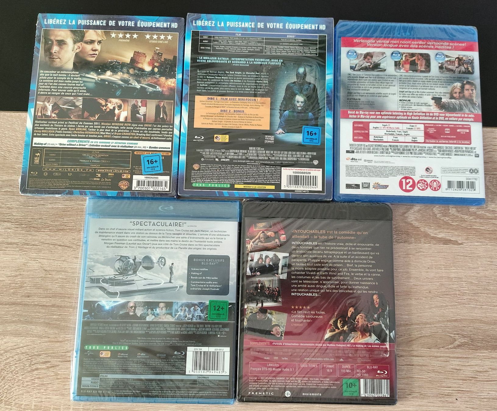 Tous les DVDs: 5 Blu-ray neuve – Neuf avec emballage d'origine à Grandson par proekt 1