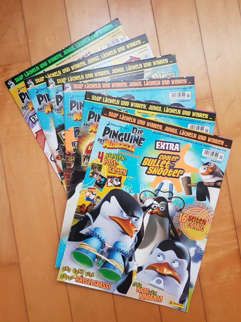 Riviste & Magazine: Die Pinguine aus Madagascar 6 Magazine – Usato da Binz venduto da tarkrx