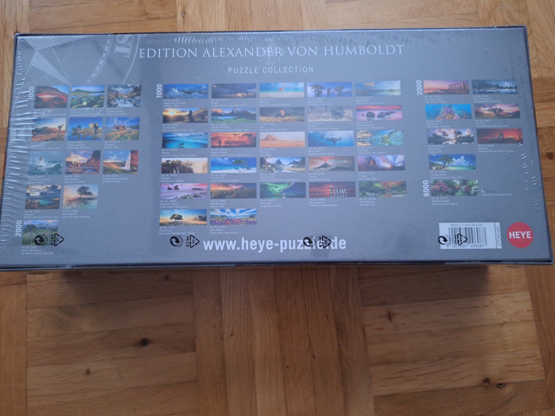 Heye Puzzle: Puzzle von Heye, 2000 "Roter morgen" – Nuovo e nell'imballaggio originale da Altendorf venduto da Tschaessi 1