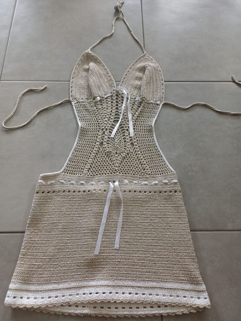 Vestiti: Robe en mailles créatrice Genesia – Nuovo (secondo la descrizione) da Collonges venduto da cam_72xf
