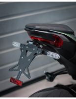 Support de plaque Mg-Biketec - Kawasaki Z900 - 2017 à 2025