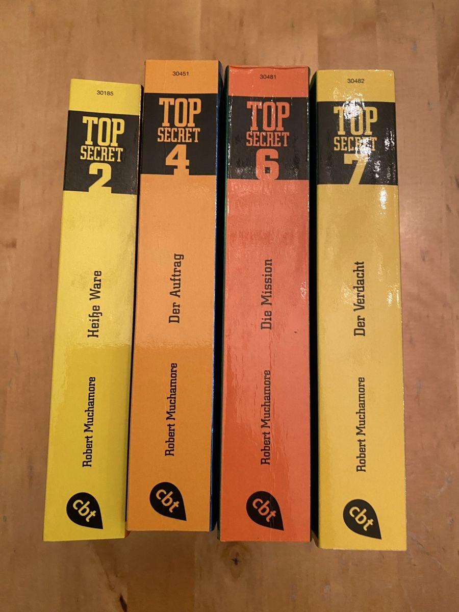 Libri: Top Secret, Jugendbücher Set 2,4,6,7 – Usato da Emmenbrücke venduto da Aabbaa