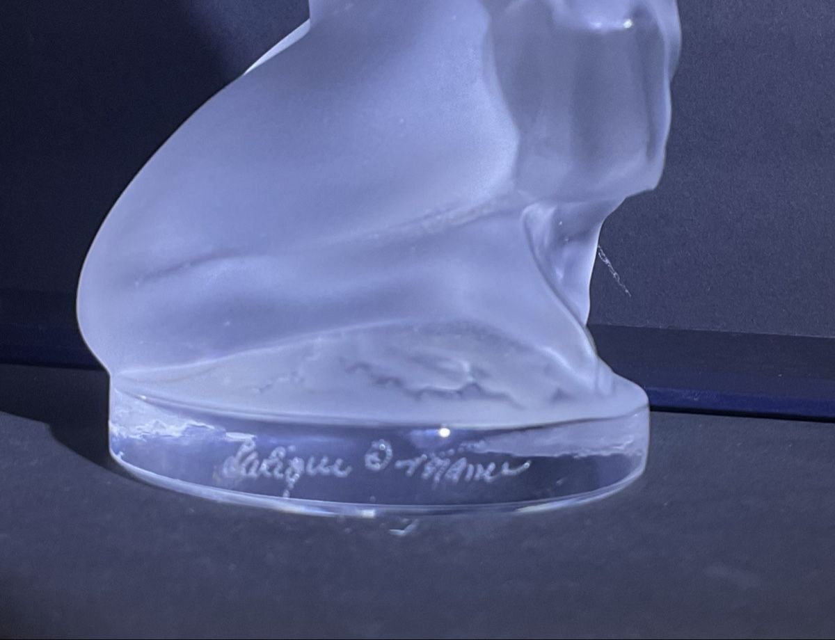 Lalique Figuren: VINTAGE LALIQUE FIGUR MIT HASE – Neu (gemäss Beschreibung) aus Adlikon b.Regensdorf von Crystaldragon09 7