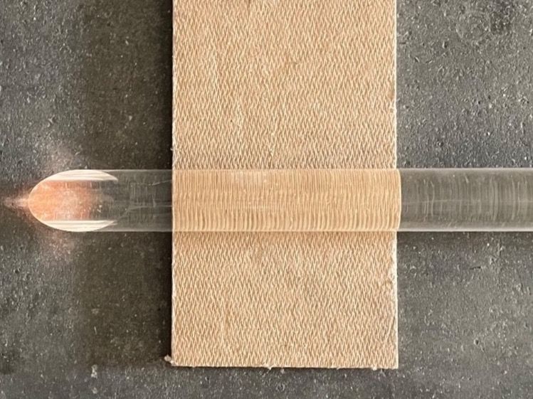 Profile: Plexiglas Rundstab_Durchmesser 50 mm, Länge ca. 2000 mm – Gebraucht aus Flawil von Waldau1A 1