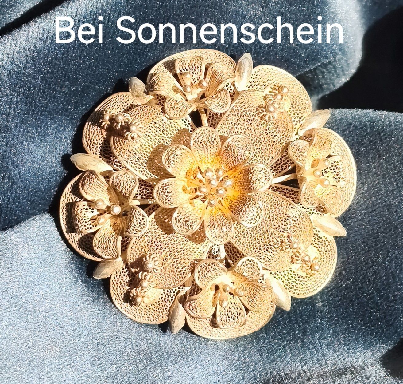 Broschen & Nadeln: Filigrane handgefertigte  Silberdraht - Trachten - Brosche – Gebraucht aus Zürich von Tanteemma369 9