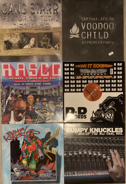 6xRAP Maxi Lp‘s GANG STARR/AFU-RA/BUMPY KNUCKLES/RASCO/… (Gebraucht) in ...