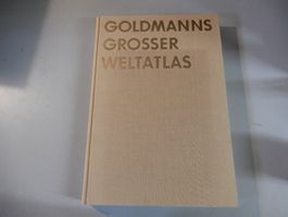 Goldmanns grosser Weltatlas - Top Zustand, Rarität!