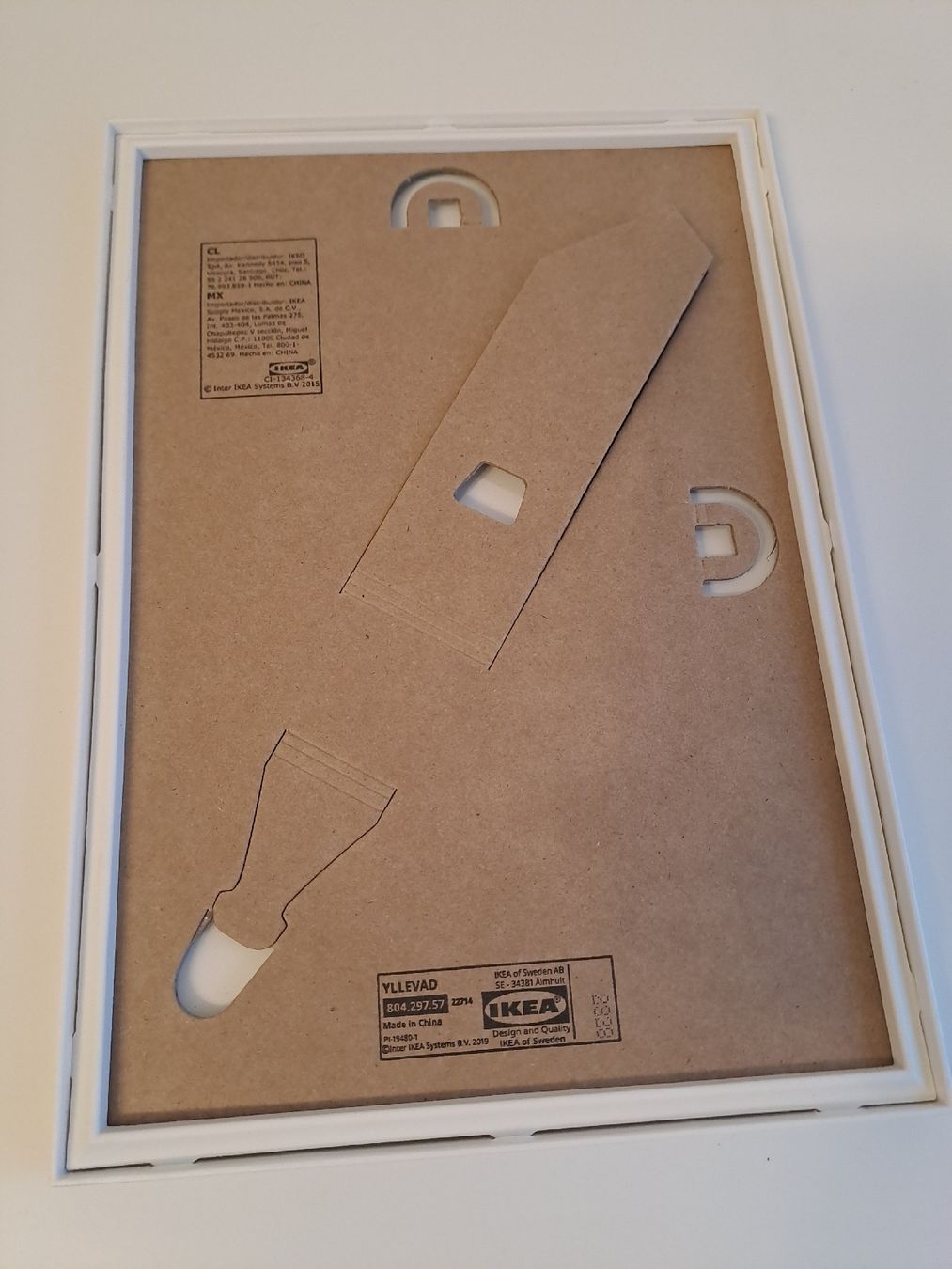 Cornici: Weisser Bilderrahmen von IKEA – Usato da Münchenbuchsee venduto da Babsique 1
