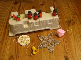 herzige Weihnachtsdeko wie abgebildet