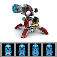 Star Wars Bausteinset mit 4 Figuren | Minifiguren