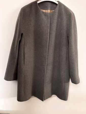 Magnifique manteau femme en laine - CHIARULLI, Made in Italy