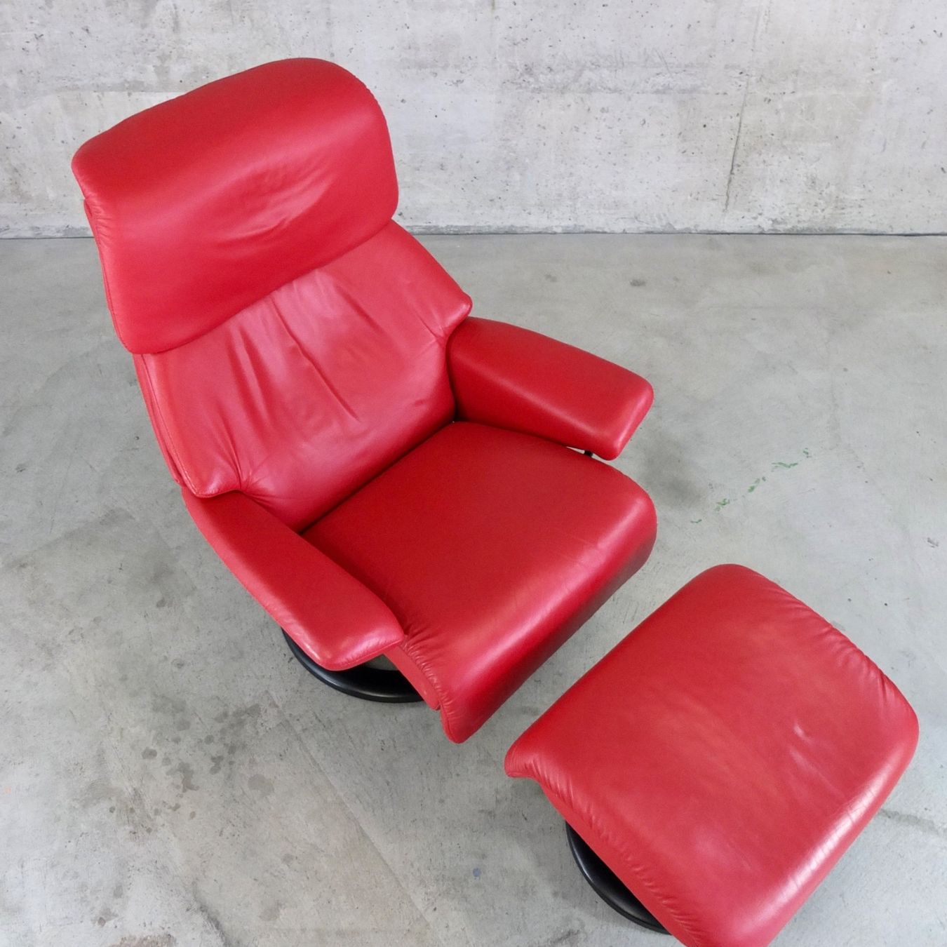 Stressless Fauteuils: Stressless Sunrise Bequemsessel mit Hocker – D'occasion à Basel par Brocki-auf-dem-Wolf 3