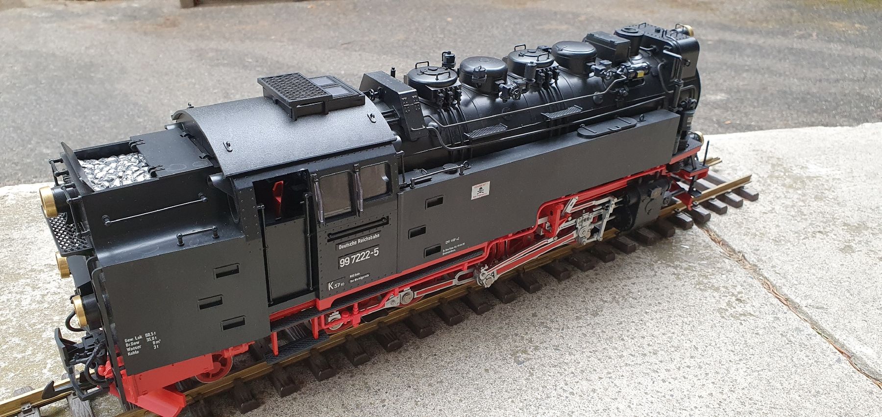 LGB Modellini di ferrovie: LGB 21812 HSB 99 7222-5 – Usato da Münsingen venduto da wd65 3
