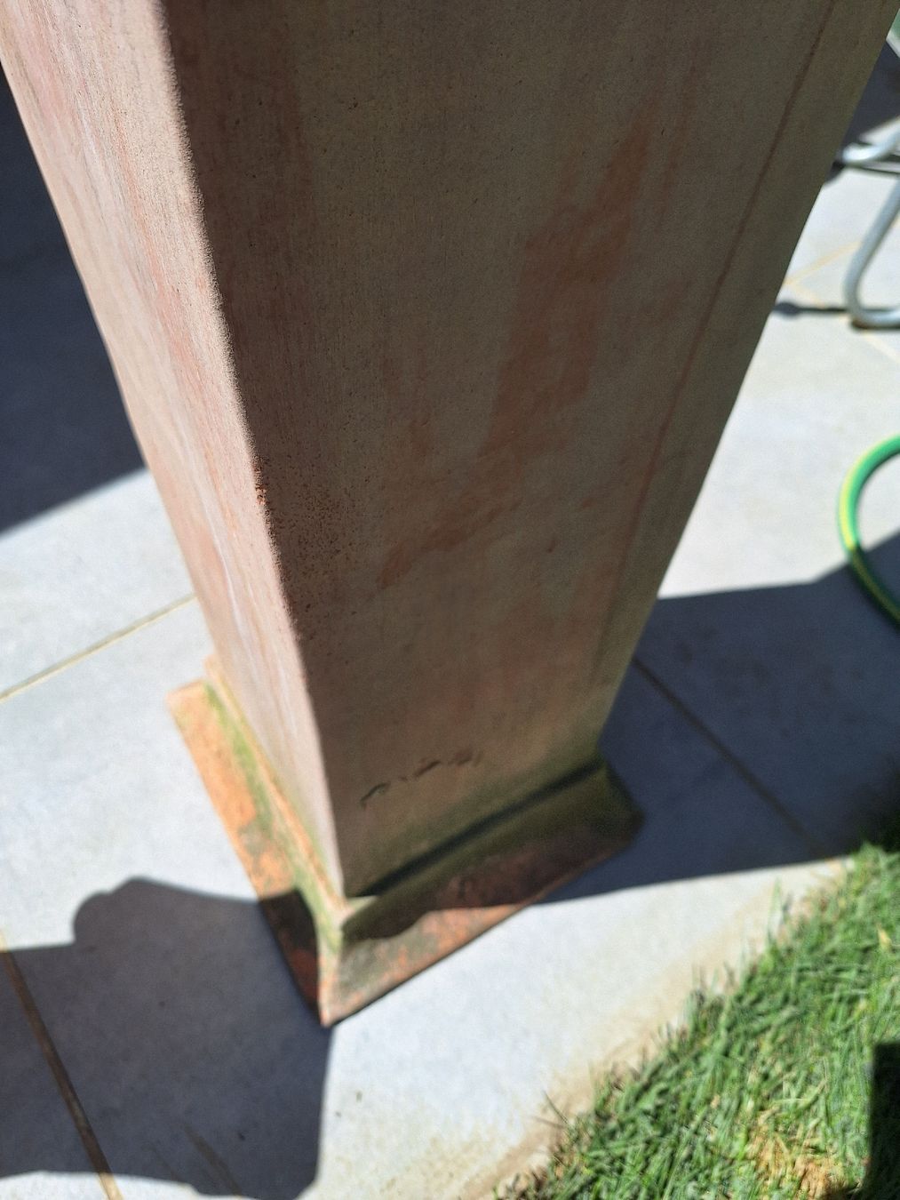 Altro in Decorazioni & Accessori: Terrakotta Säule Pflanzenständer Garten Deko gebraucht – Usato da Ettingen venduto da Platzhirsch63 2