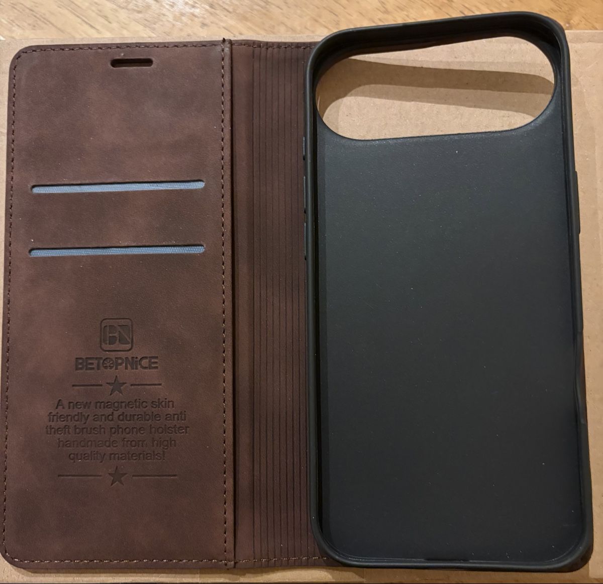Apple Cover & Protezioni schermo: Kunstleder iPhone 17 AIR Hülle, NEU – Nuovo (secondo la descrizione) da Zürich venduto da Ibifand 3