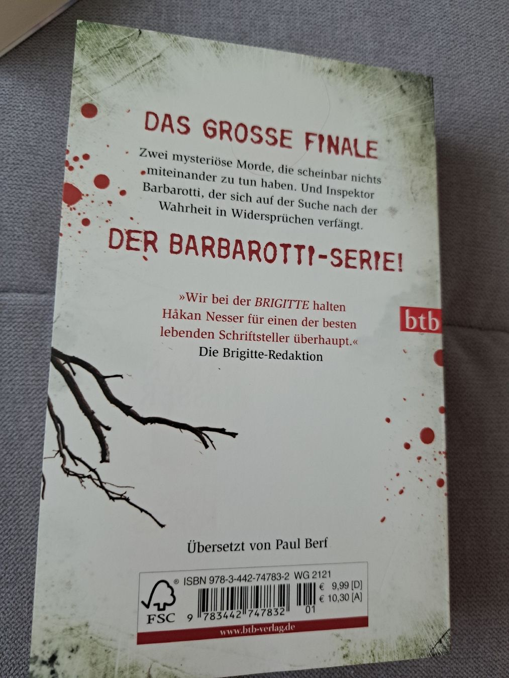 Libri: Hakan Nesser Am Abend des Mordes – Usato da Bellach venduto da TORA4 1
