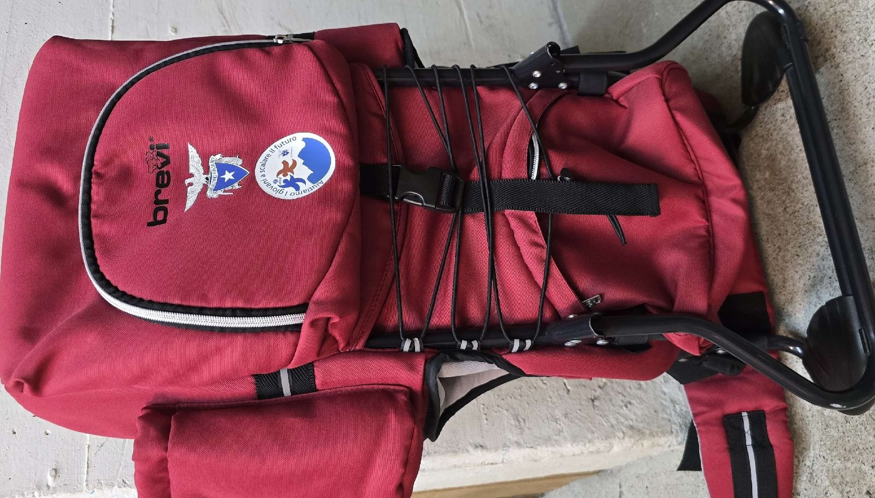Marsupi portabebè: Brevi child backpack carrier red  – Nuovo (secondo la descrizione) da Effretikon venduto da hug_6zr9