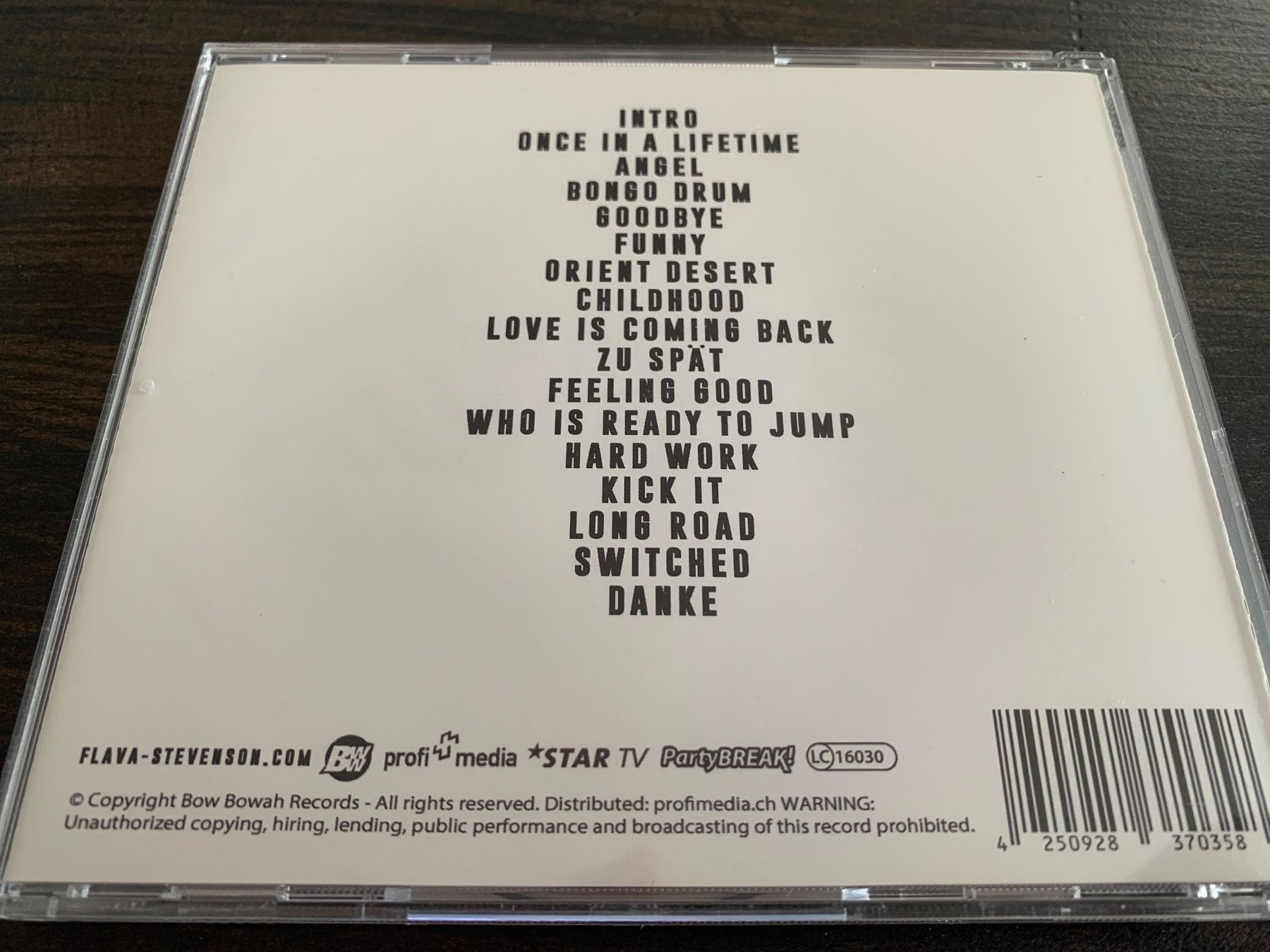 CDs: Flava and Stevenson - Dynamic – Gebraucht aus Dübendorf von Troll_88 1