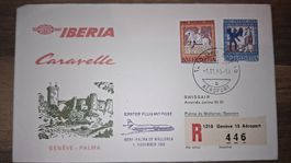 Swissair Geneve - Palma 01.11.1965