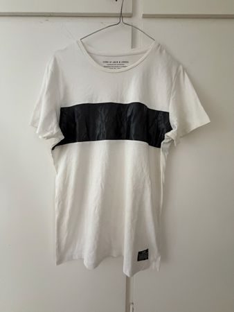 Maglietta CORE BY JACK & JONES bianco taglia L
