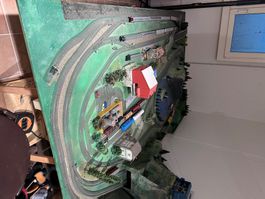 Modelleisenbahn Anlage H0 Landschaftsbau ohne Zügen